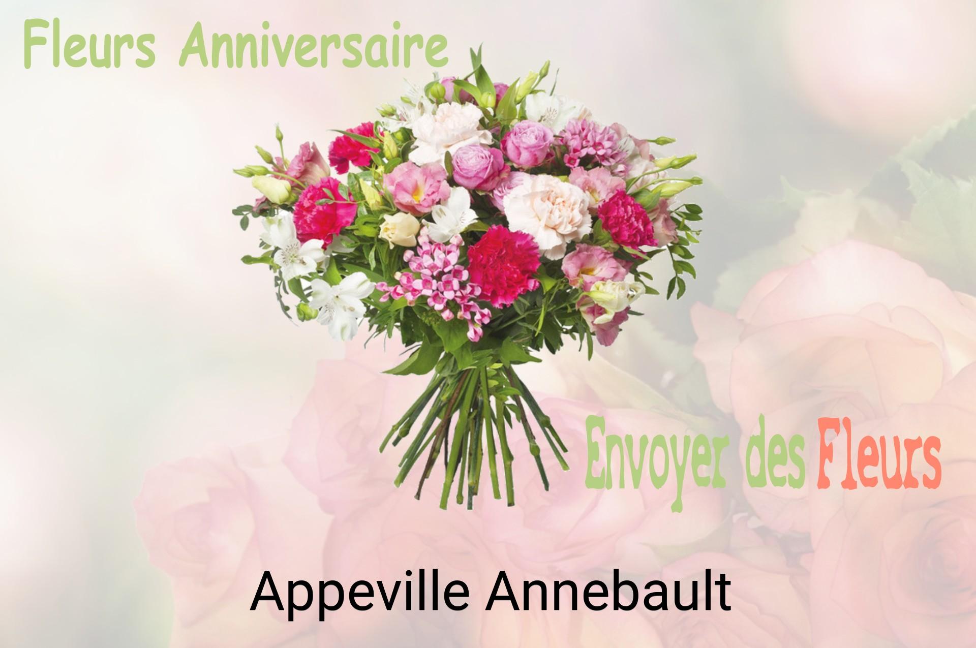 Bouquet de fleurs d’anniversaire livré à Appeville-Annebault
