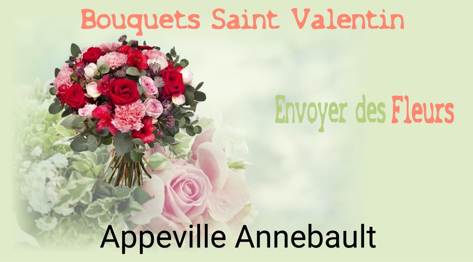 Roses de Saint-Valentin livrées à Appeville-Annebault